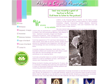 Tablet Screenshot of angelawareness.co.za